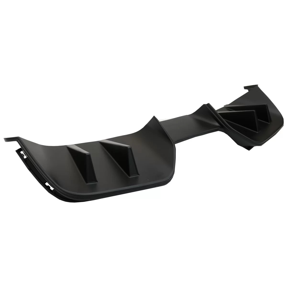Diffusore Paraurti Posteriore Nero Opaco per Ford Mustang MK6 Vi 2015-2017