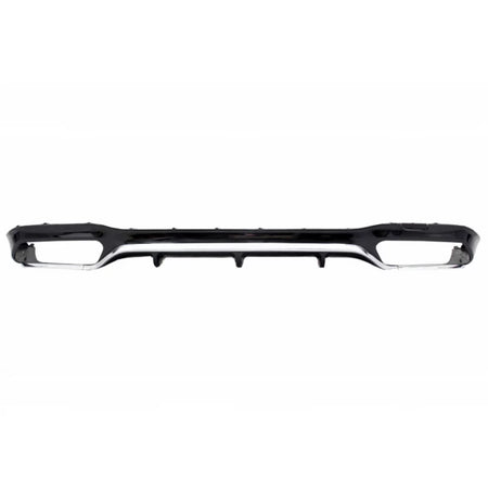 Diffusore Paraurti Posteriore ABS Nero Cromato per Mercedes Classe E W213 16-19