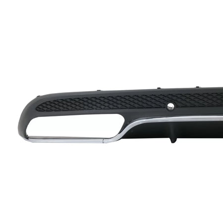 Paraurti Posteriore Diffusore C63 con Terminali Neri per Mercedes Classe C W205