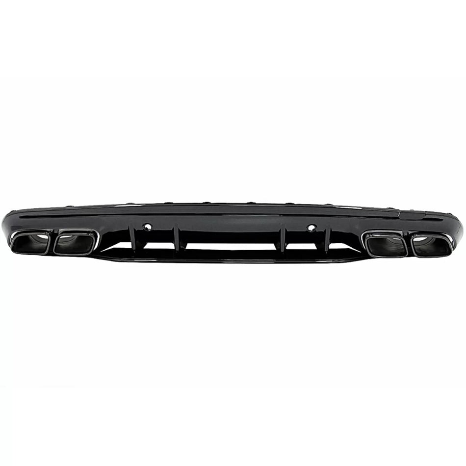Diffusore Paraurti Posteriore Nero C63S AMG Sport Line Mercedes Classe C W205