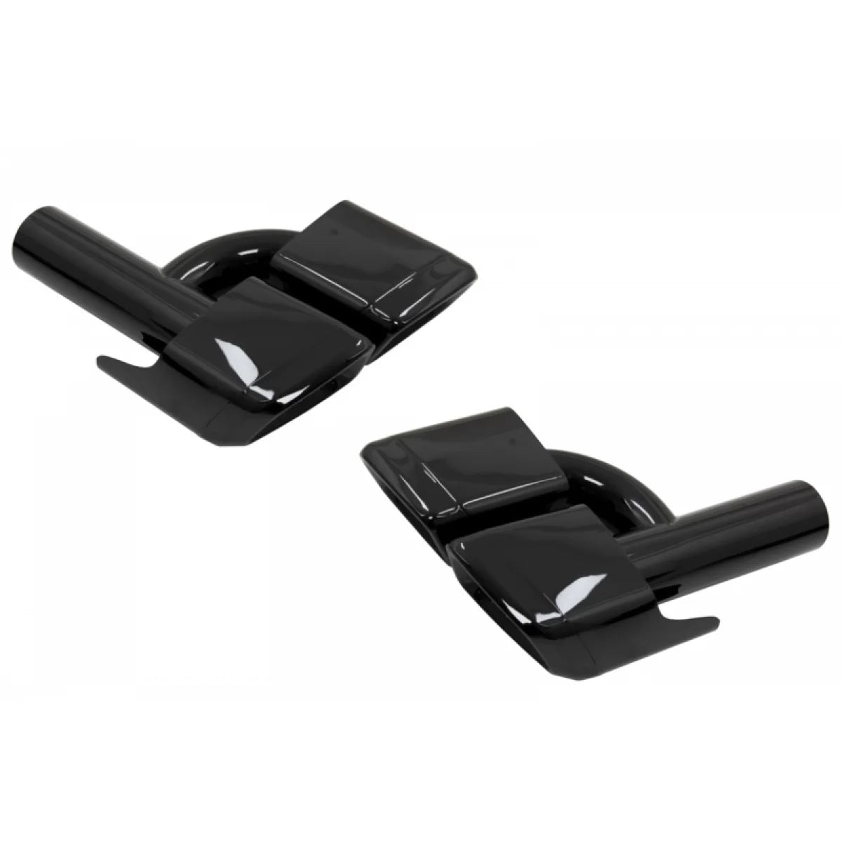 Paraurti Posteriore Diffusore con Terminali Neri per Mercedes Classe S W221