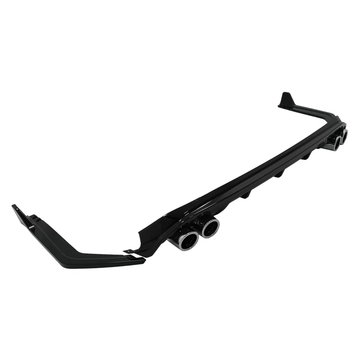 Paraurti Posteriore con Diffusore e Alette Laterali per Toyota Corolla Xii E210
