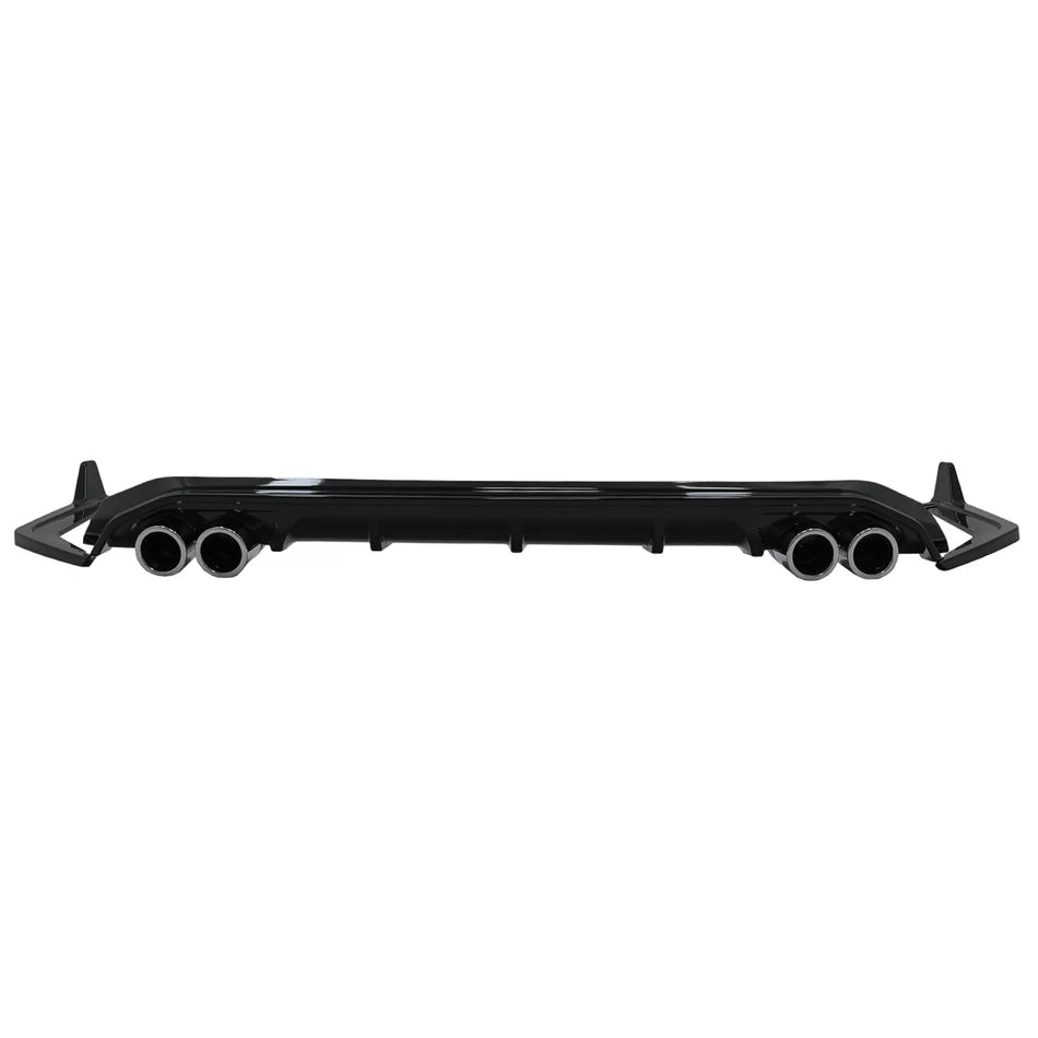 Paraurti Posteriore con Diffusore e Alette Laterali per Toyota Corolla Xii E210