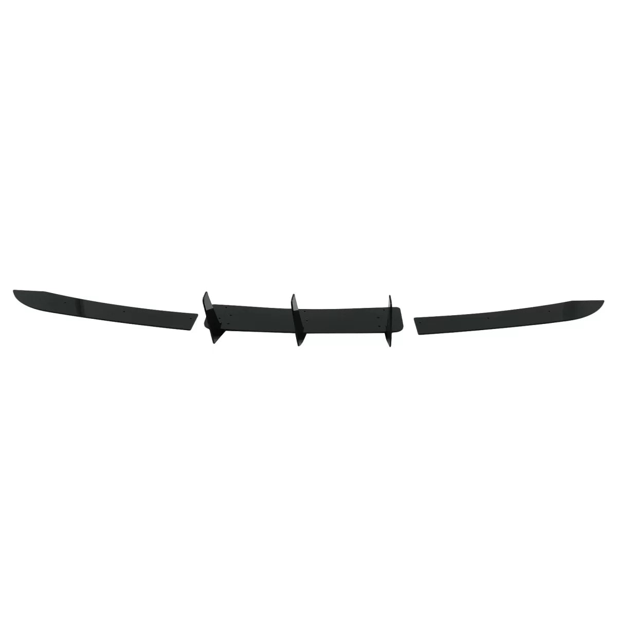 Estensione Paraurti Posteriore Diffusore Nero Lucido per Mercedes Classe C W204