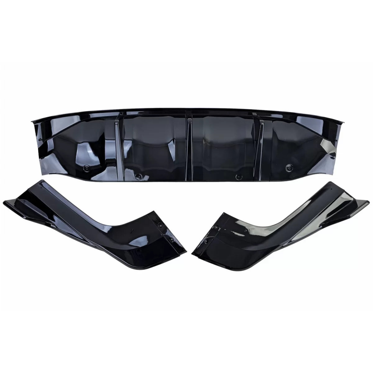 Paraurti Posteriore Estensione Splitter Nero Mercedes GLC Coupe C254 2022-2027