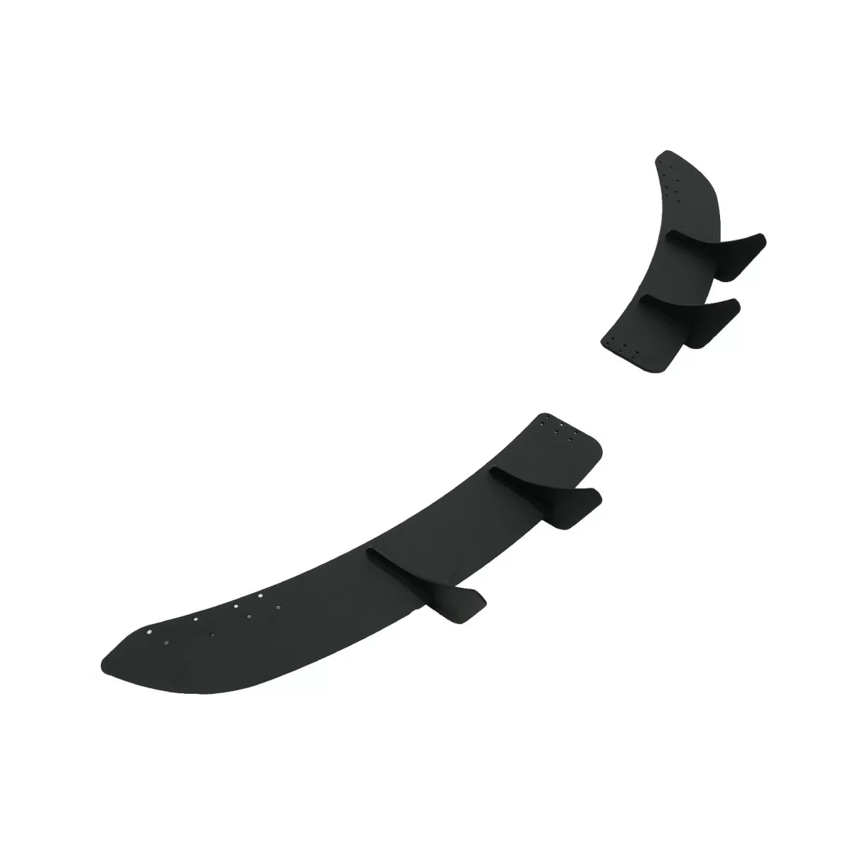 Paraurti Posteriore Estensioni Splitter per Diffusore VW Golf Vi R20 2008-2013