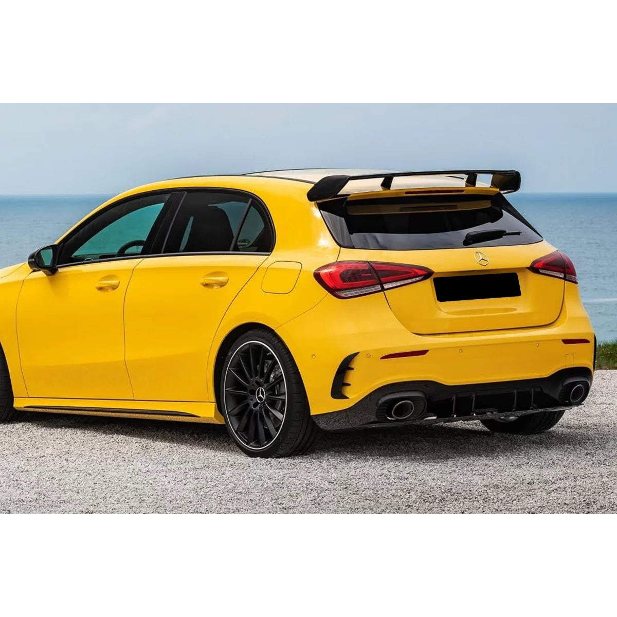 Paraspruzzi Paraurti Posteriore Laterali Dx e Sx per Mercedes Classe A W177