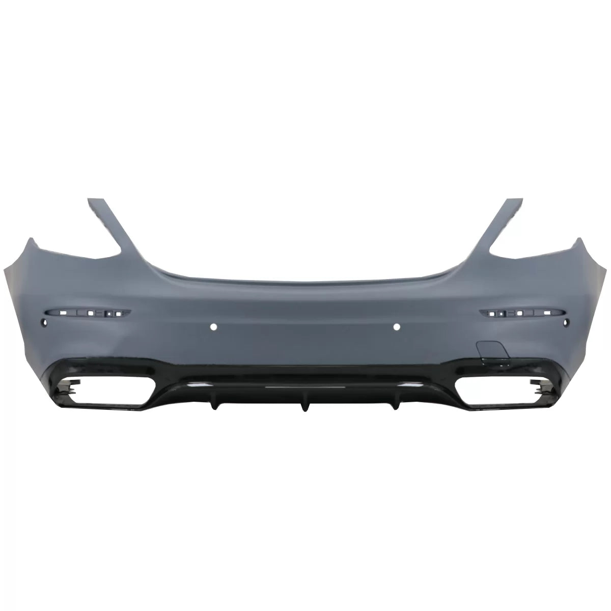 Paraurti Posteriore E63 Design Nero Edition per Mercedes Classe E W213 2016-2019