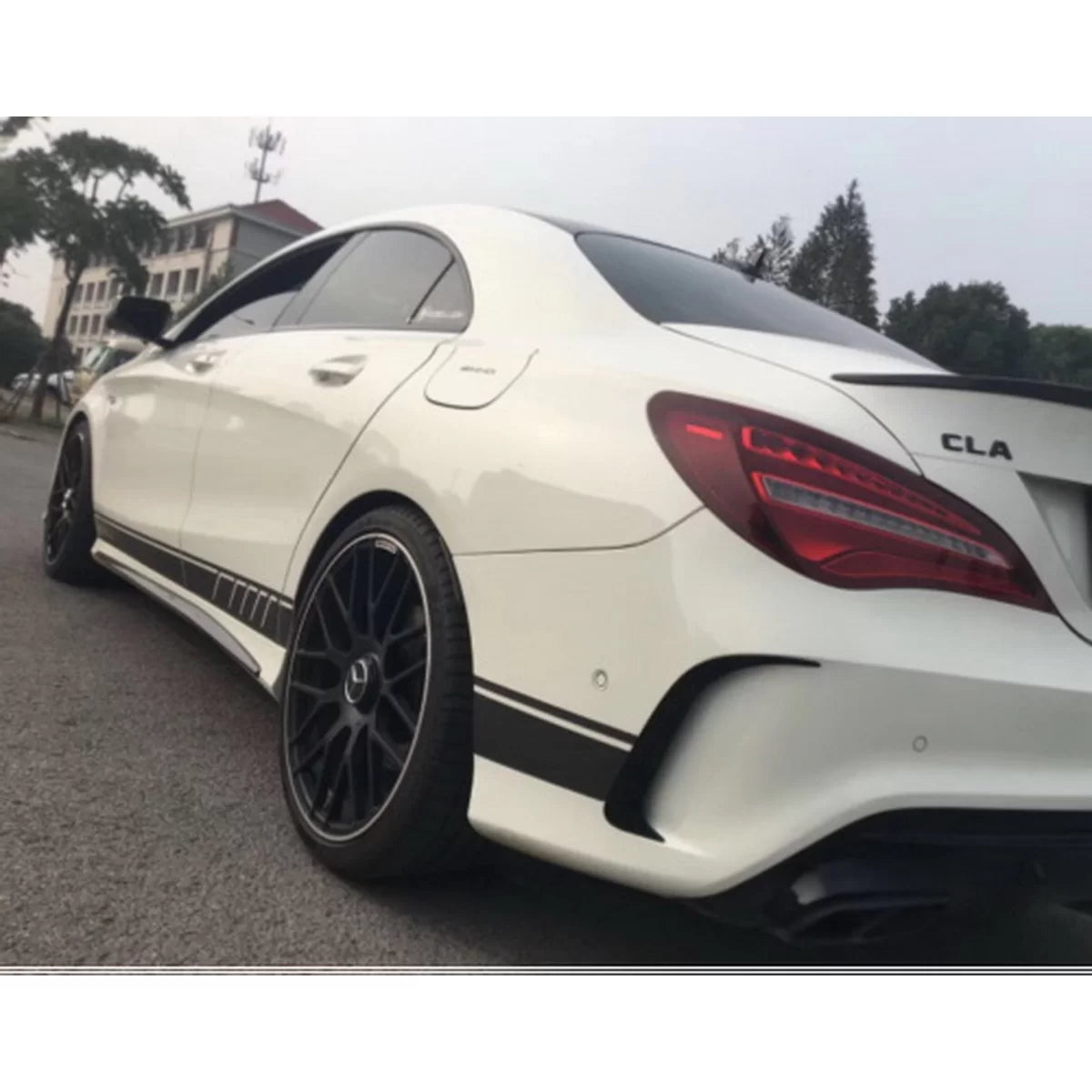 Splitter Paraurti Posteriore Destro Sinistro per Mercedes CLA C117 W117