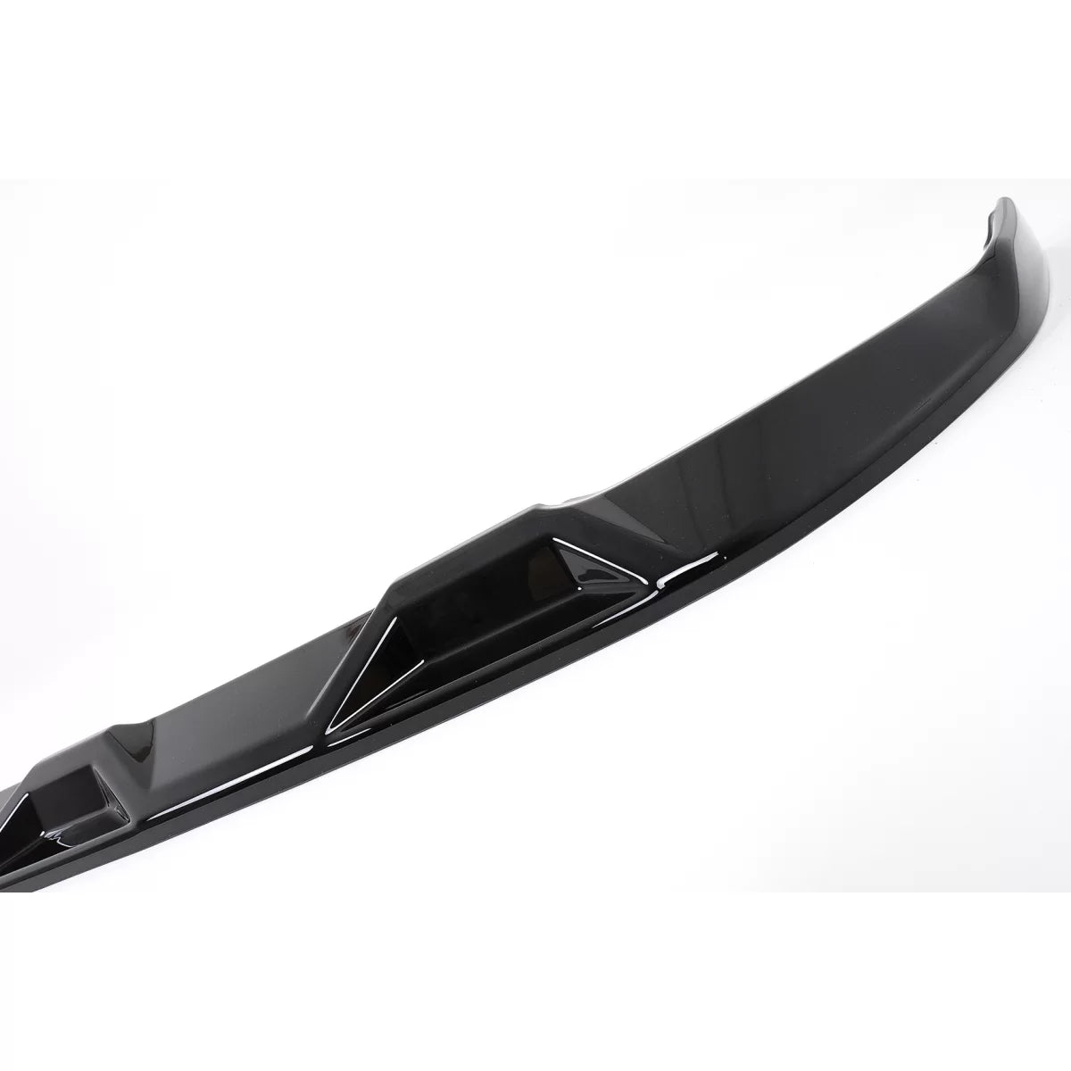 Spoiler Paraurti Posteriore Nero per Volkswagen Tiguan Ii MK2 R Line Facelift