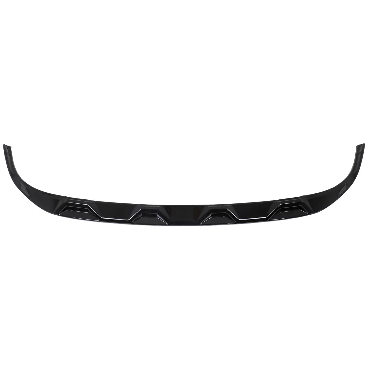 Spoiler Paraurti Posteriore Nero per Volkswagen Tiguan Ii MK2 R Line Facelift