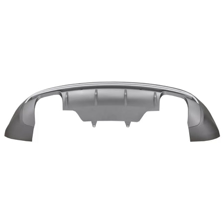 Spoiler Paraurti Posteriore Diffusore Doppia Uscita per Audi Q5 8R Facelift