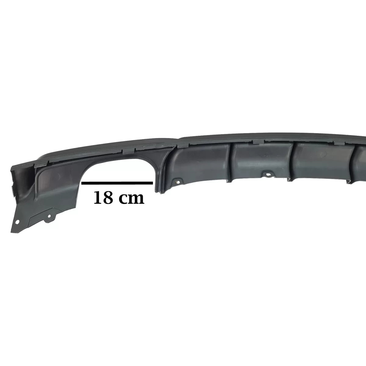 Spoiler Paraurti Posteriore Doppia Uscita per BMW Serie 3 F30 F31 2011-2019