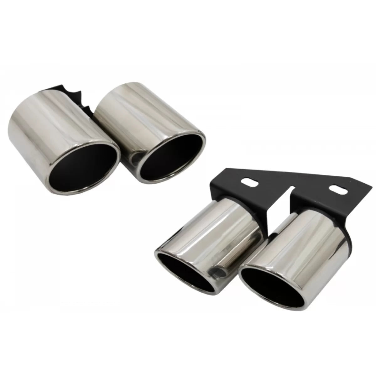 Paraurti Posteriore con Diffusore Aria e Terminali Scarico per Audi A4 B8