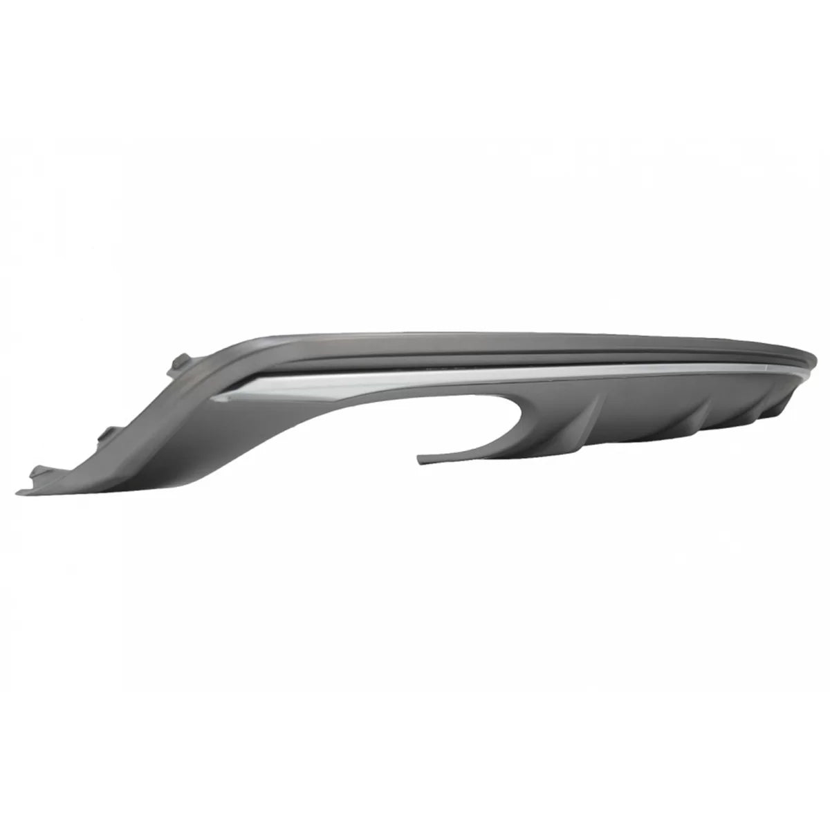 Paraurti Posteriore Diffusore con Terminali Scarico S3 Quad per Audi A3 8V