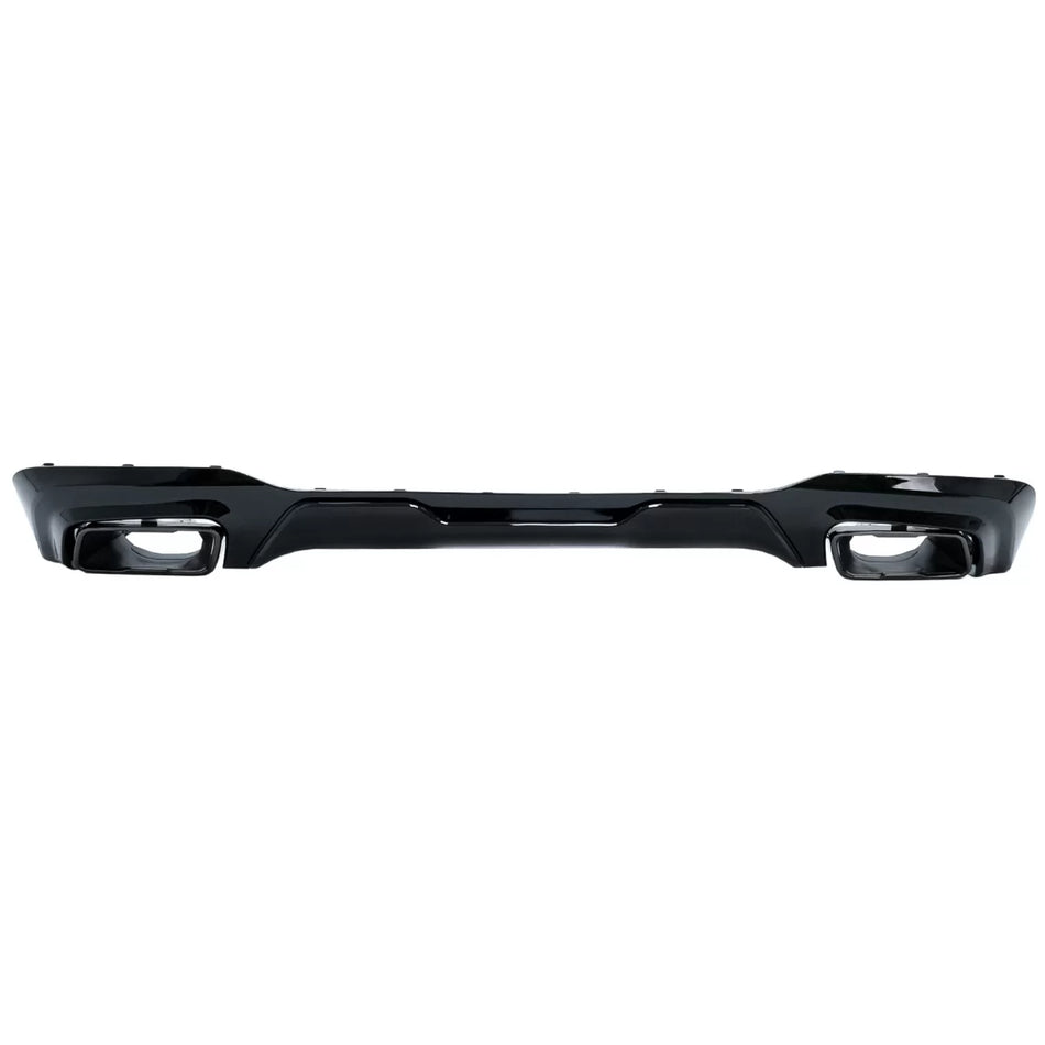 Paraurti Posteriore con Diffusore e Terminali Neri per BMW Serie 2 F44 2020-up