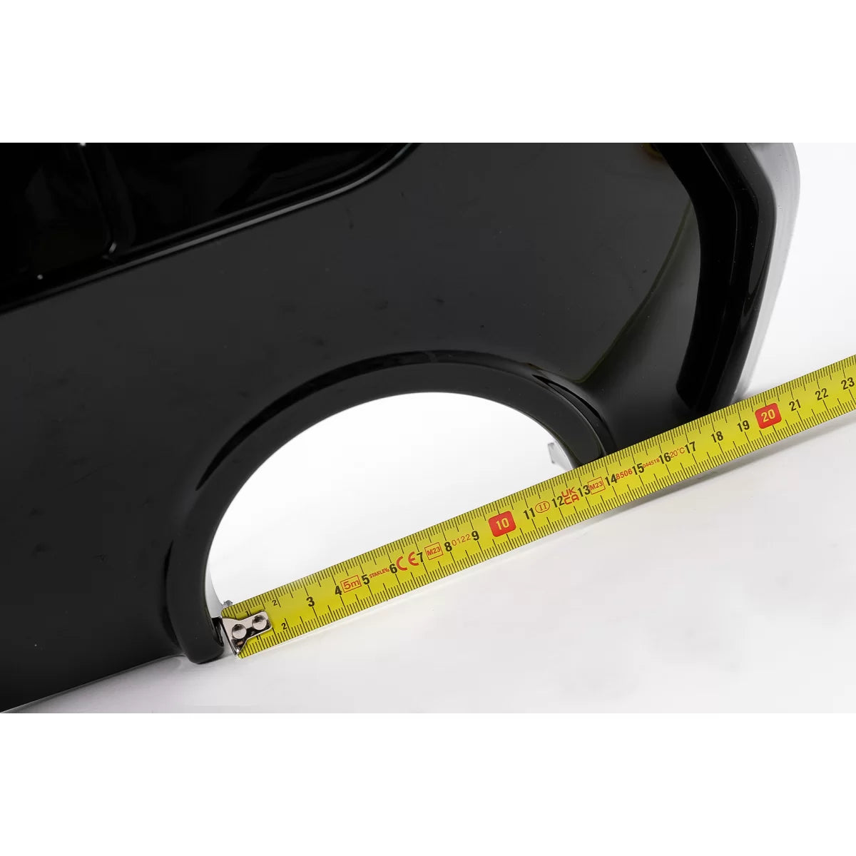 Paraurti Posteriore Diffusore Nero Lucido per BMW Serie 4 G22 G23 dal 2020