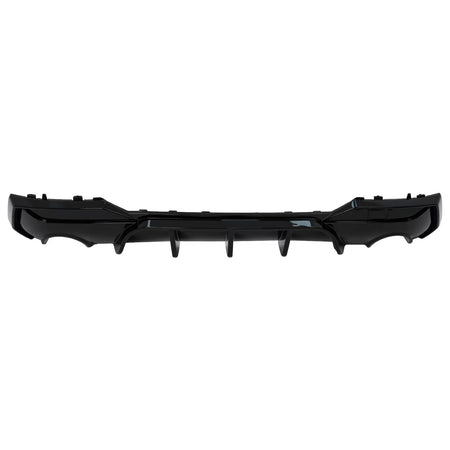 Paraurti Posteriore Diffusore Nero Lucido per BMW Serie 4 G22 G23 dal 2020