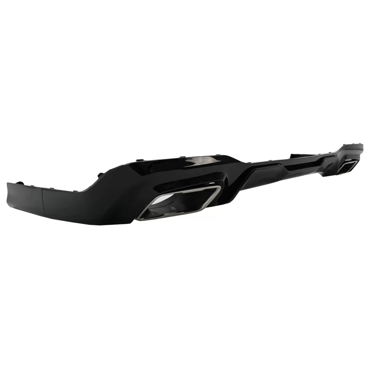 Paraurti Posteriore con Diffusore e Terminali Cromati per BMW Serie 2 F44