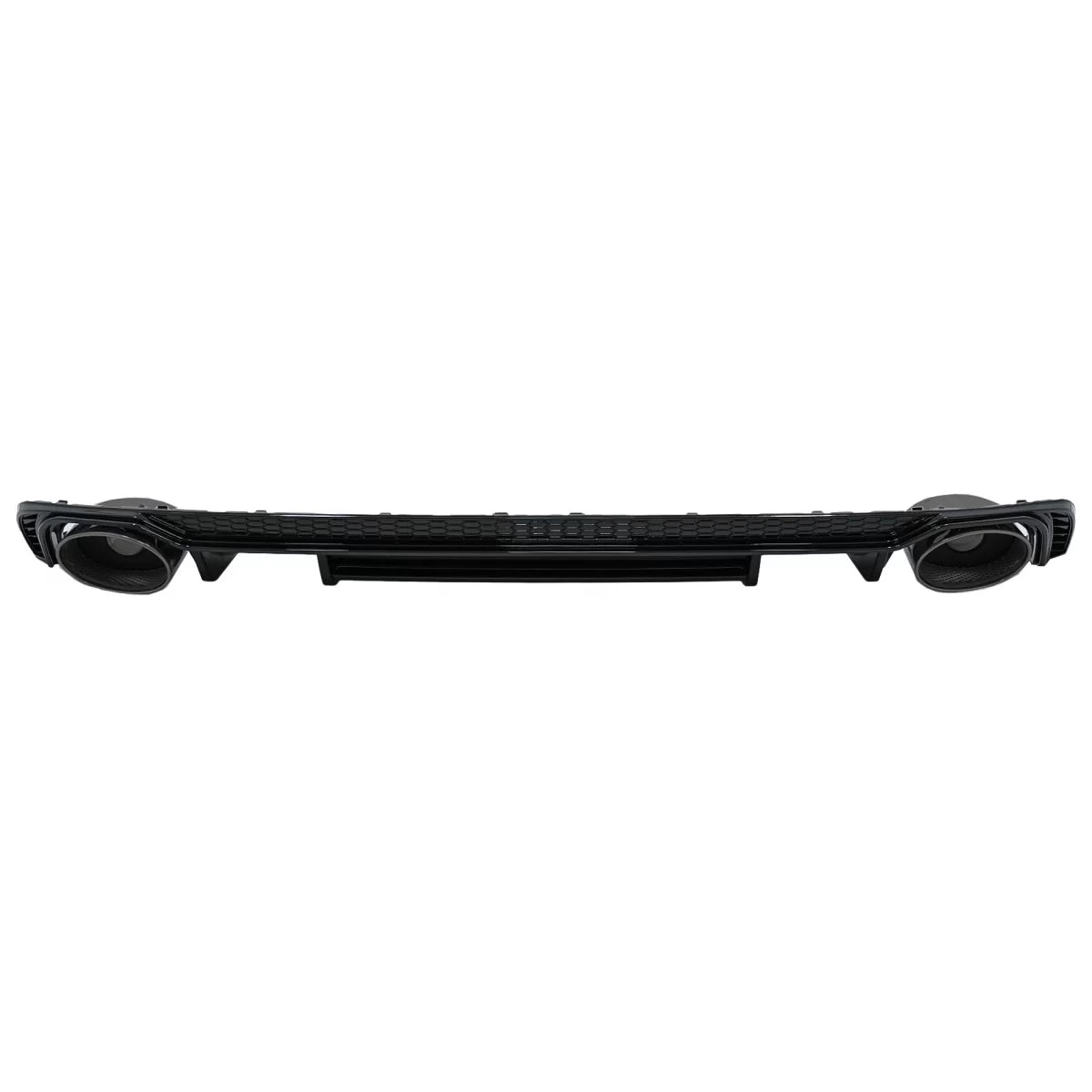 Paraurti Posteriore Diffusore Scarico per Audi A4 B9 8W 2016-2018 S Line