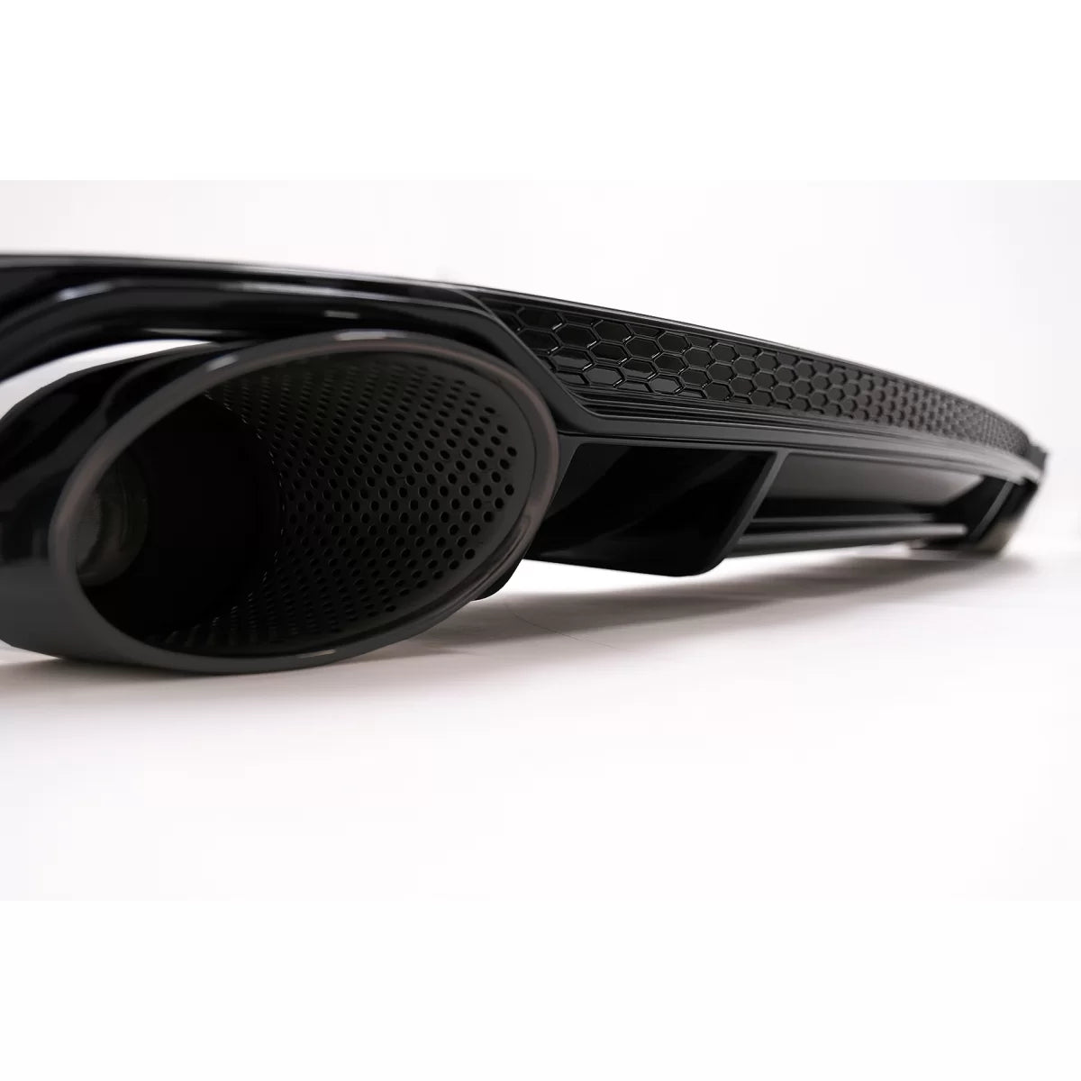 Paraurti Posteriore Diffusore Scarico per Audi A4 B9 8W 2016-2018 S Line