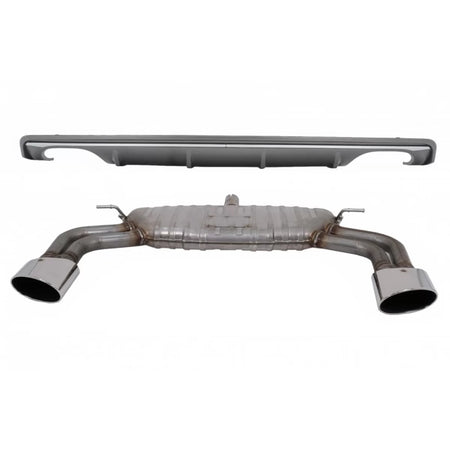 Paraurti Posteriore con Diffusore e Scarico Audi A3 8V Berlina 2012-2015