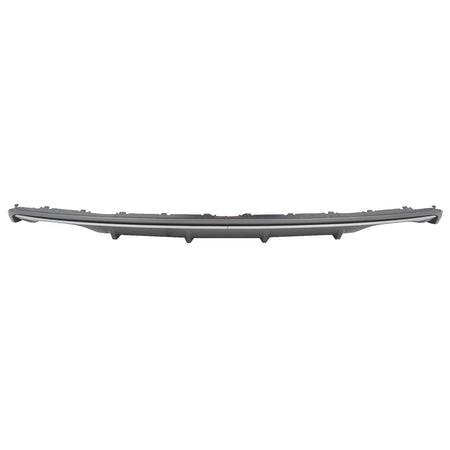 Paraurti Posteriore con Diffusore e Scarico Nero Lucido per Audi A3 8V 2012-2015