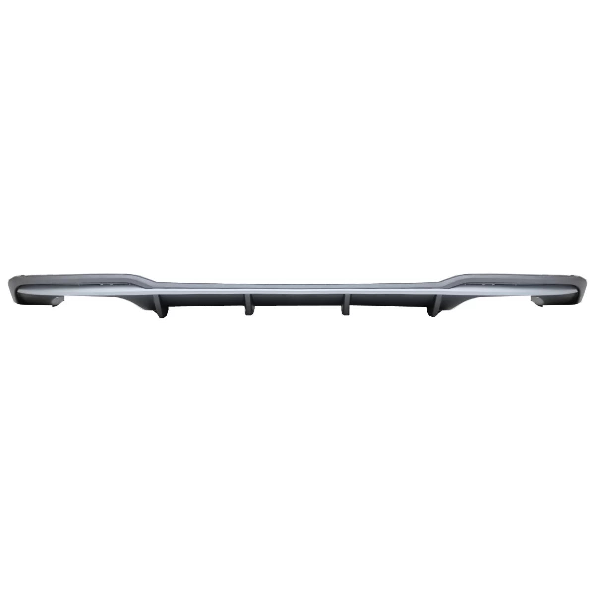 Paraurti Posteriore con Diffusore e Scarico Nero Lucido per Audi A3 8V Facelift