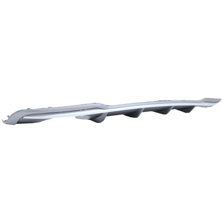 Paraurti Posteriore con Diffusore e Scarico Nero Lucido per Audi A3 8V Facelift
