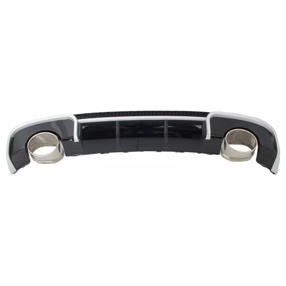 Paraurti Posteriore con Diffusore e Terminali Scarico per Audi A3 8V 2012-2015