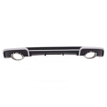 Paraurti Posteriore con Diffusore e Terminali Scarico per Audi A3 8V 2012-2015