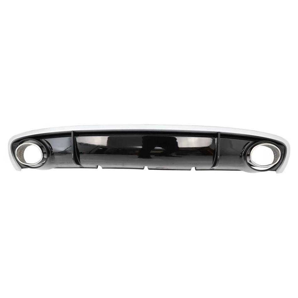 Paraurti Posteriore con Diffusore e Terminali Scarico per Audi A4 B8 Facelift