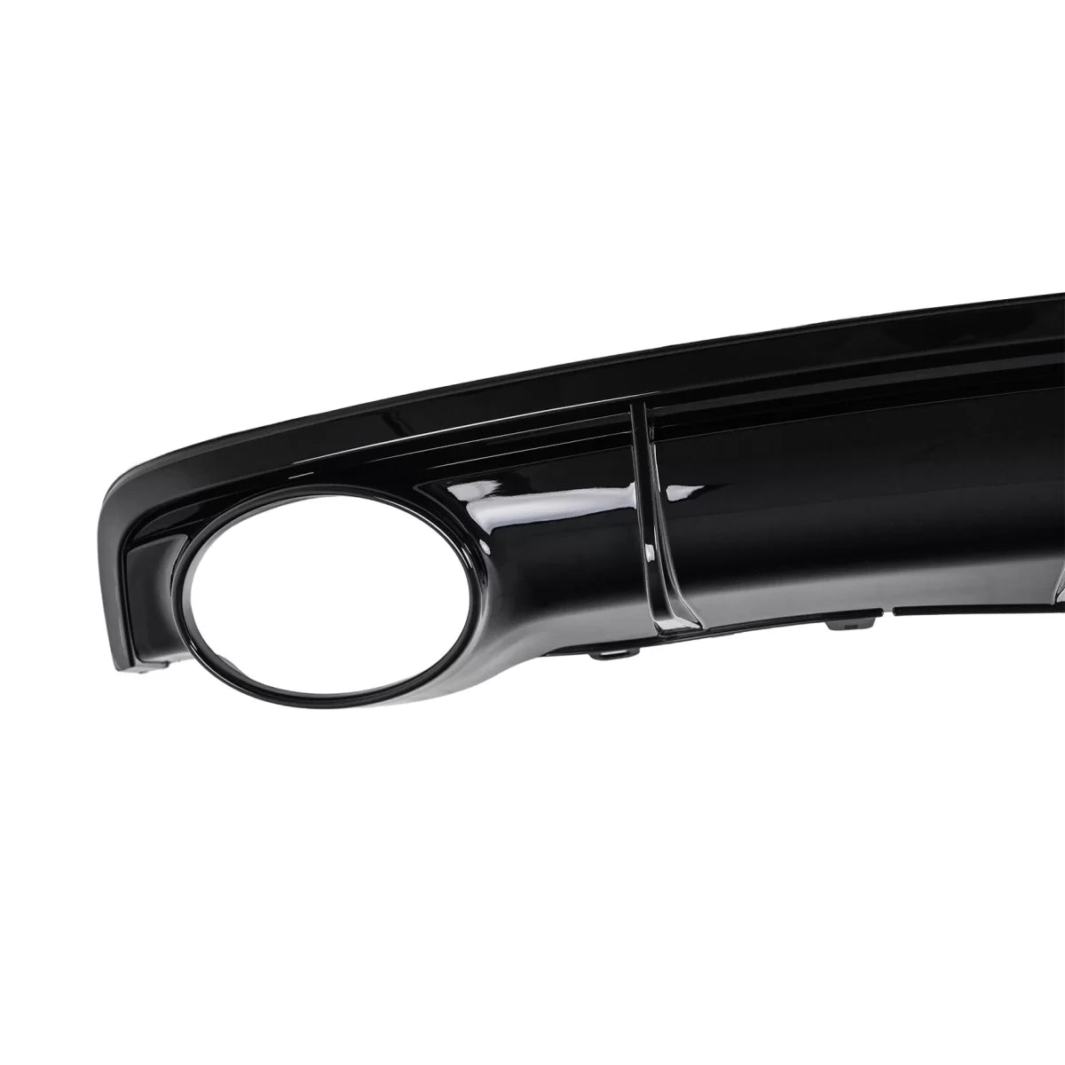 Paraurti Posteriore con Diffusore e Terminali Scarico Nero per Audi A7 4G