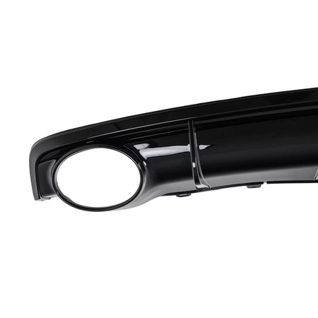 Paraurti Posteriore con Diffusore e Terminali Scarico Nero per Audi A7 4G
