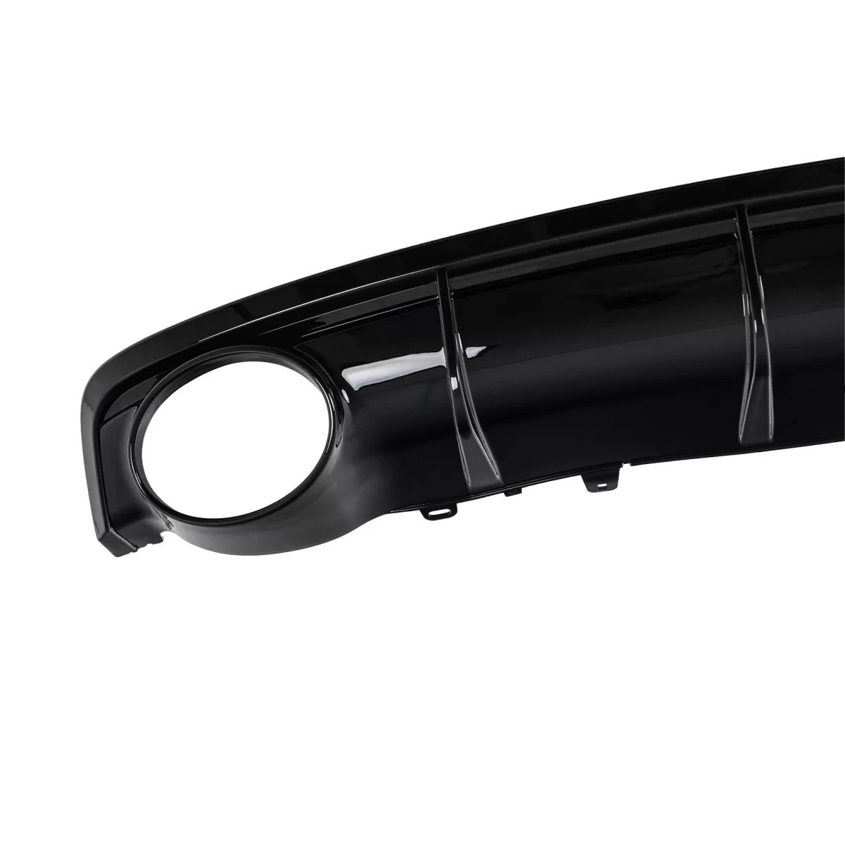 Paraurti Posteriore con Diffusore e Terminali Scarico Nero per Audi A7 4G