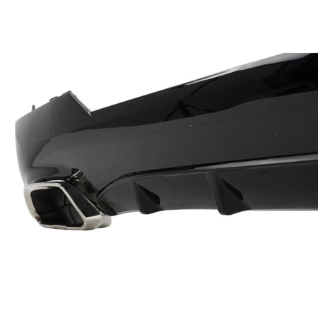 Paraurti Posteriore con Diffusore e Terminali Scarico Cromati per BMW Serie 4