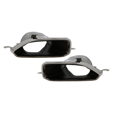 Paraurti Posteriore con Diffusore e Terminali Scarico Cromati per BMW Serie 4