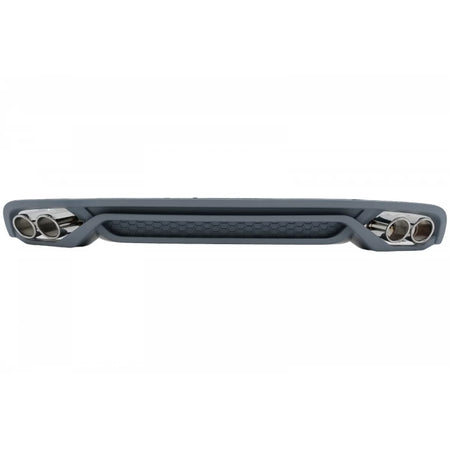 Paraurti Posteriore con Diffusore Scarichi e Spoiler Baule per Audi A4 B8