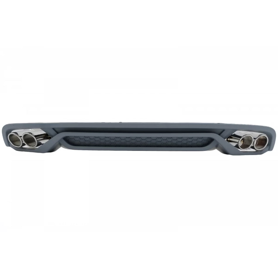 Paraurti Posteriore con Diffusore Scarichi e Spoiler Baule per Audi A4 B8