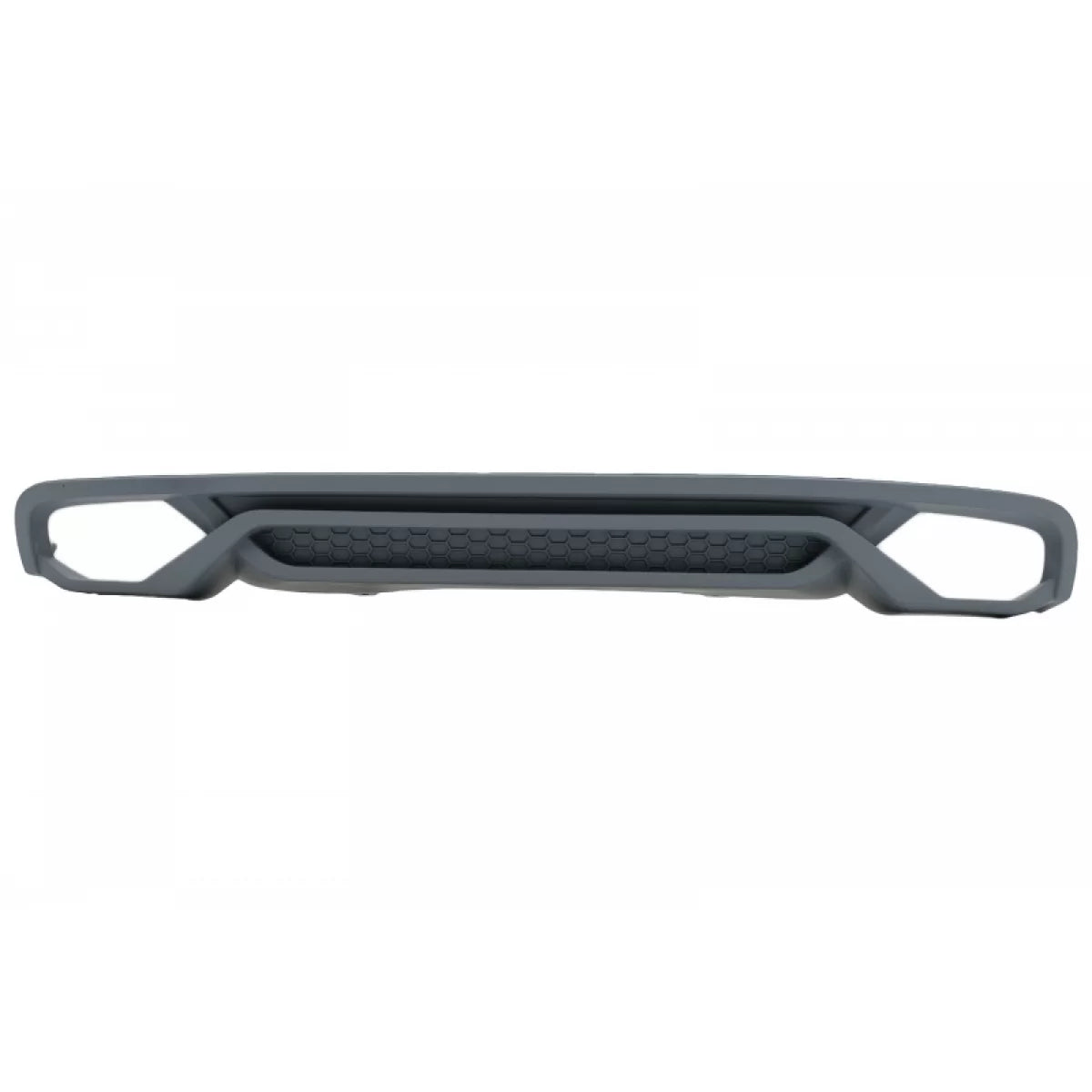 Paraurti Posteriore con Diffusore e Spoiler Piano Nero per Audi A4 B8 Facelift