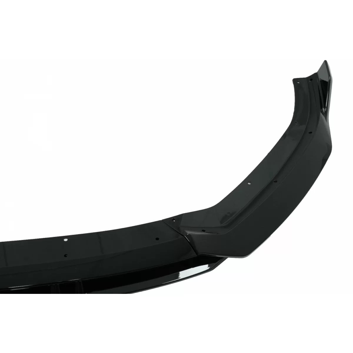 Paraurti Posteriore Diffusore con Spoiler Piano Nero per Audi A3 8V Facelift