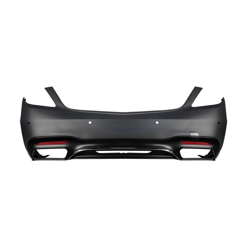 Paraurti Posteriore Design S63/S65 Doppio Diffusore per Mercedes Classe S W222