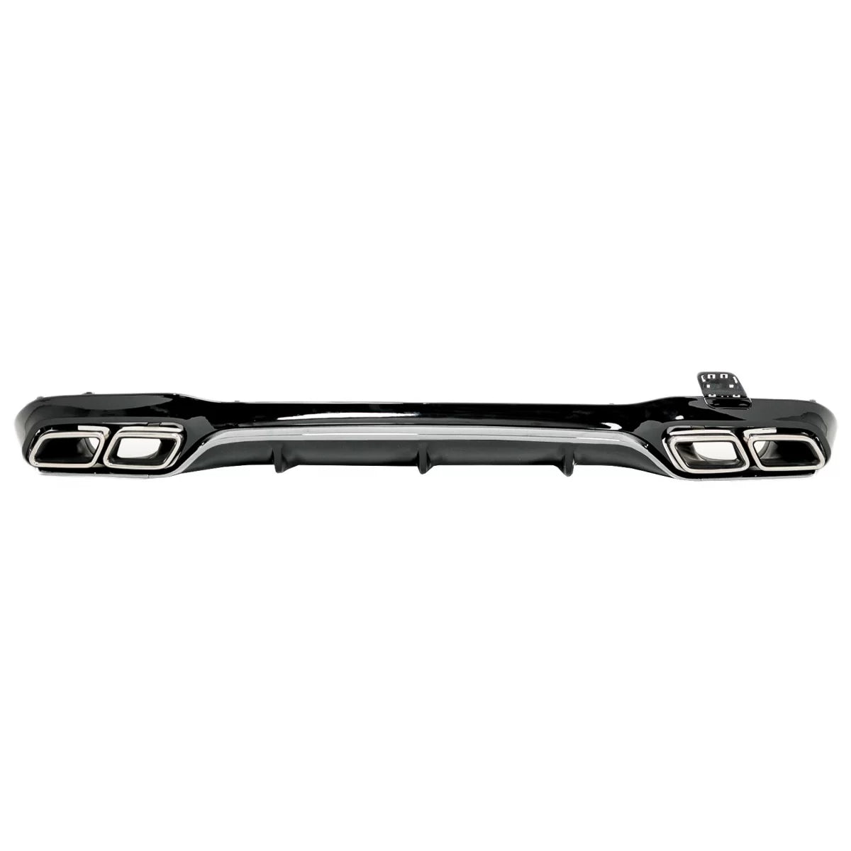 Diffusore Posteriore con Terminali Cromati per Mercedes Classe E W213 Sport