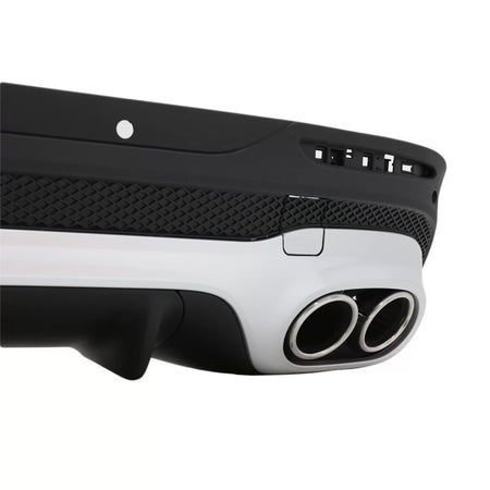Diffusore Posteriore con Terminali Cromati per Mercedes GLB X247 2020-up 45 S