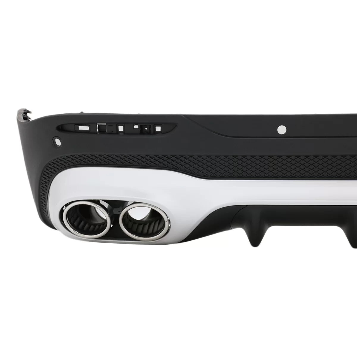 Diffusore Posteriore con Terminali Cromati per Mercedes GLB X247 2020-up 45 S