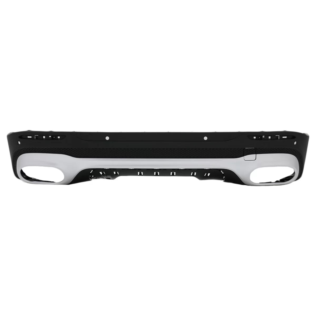Diffusore Posteriore con Terminali Cromati per Mercedes GLB X247 dal 2020 GLB
