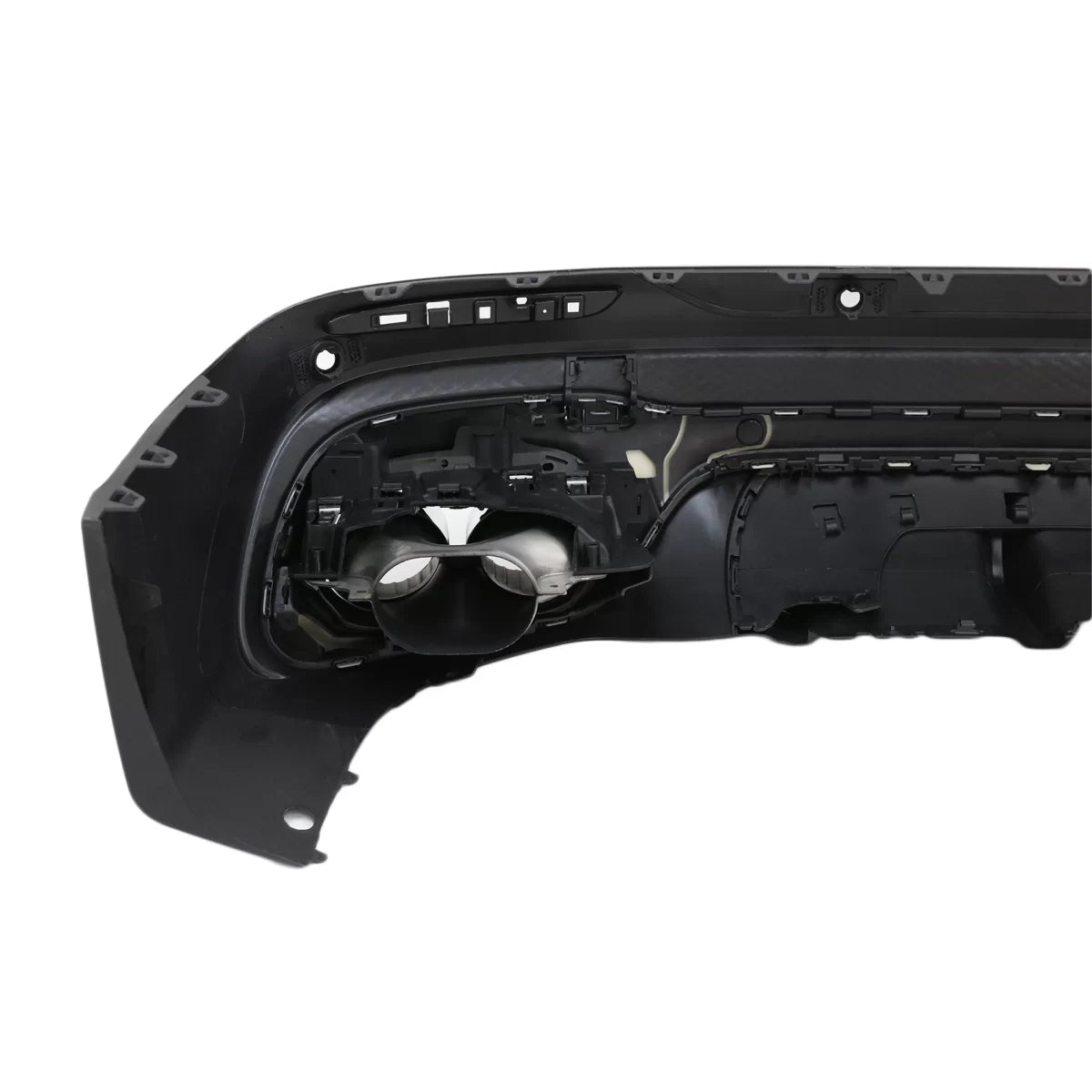 Diffusore Posteriore con Terminali Cromati per Mercedes GLB X247 2020-up 45 S