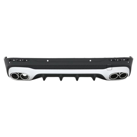 Diffusore Posteriore con Terminali Cromati per Mercedes GLB X247 2020-up 45 S