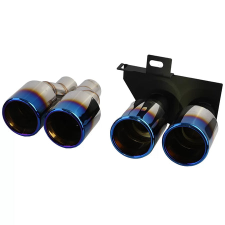 Diffusore Posteriore con Terminali Titanio per BMW F10 F11 520 523 525 528 530