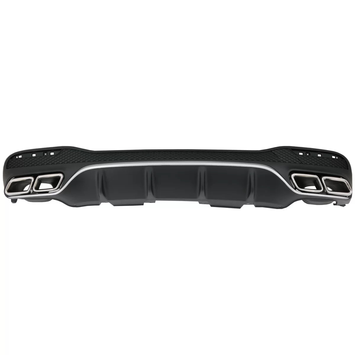 Diffusore Posteriore con Terminali Scarico per Mercedes GLE SUV W166 2015-2018